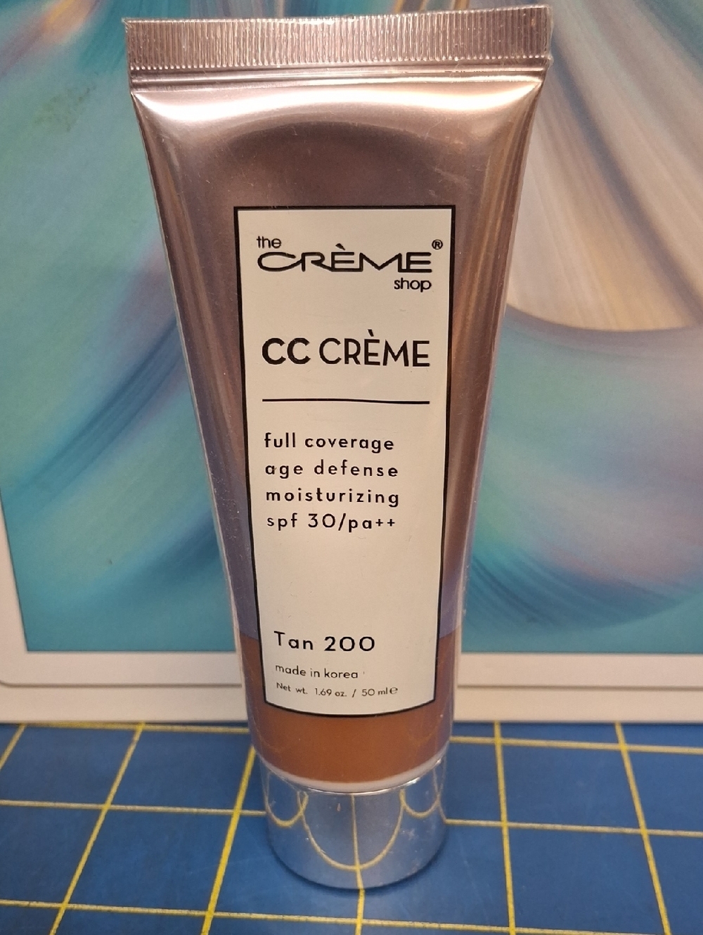 The Crème Shop CC Crème SPF 30 - 50ml New Sealed Tube - Tan 200
